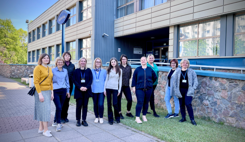 Guests from the scientific library of Riga Technical University visited the library
